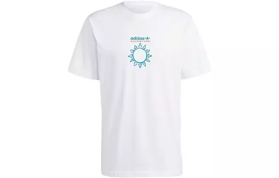 Футболка мужская ADVENTURE NATURE WAKENERGY белая Adidas Originals, белый