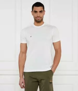 Футболка мужская Aeronautica Militare хлопковая базовая, белый