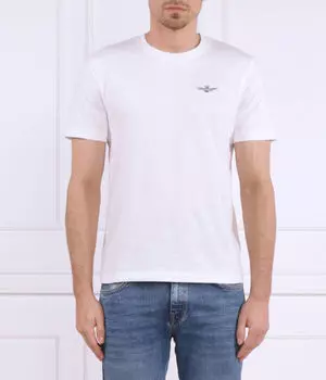 Футболка мужская Aeronautica Militare с логотипом, белый