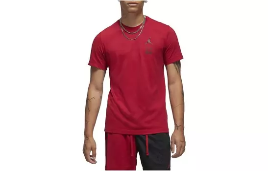 Футболка мужская алая Jordan, цвет Scarlet