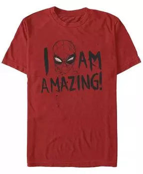 Футболка мужская Amazing Spidey с коротким рукавом и круглым вырезом Fifth Sun, красный