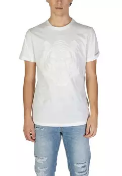 Футболка мужская Antony Morato с принтом тигра, белый