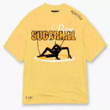 Футболка мужская Apathy в цвете Butter Yellow SUGAR HILL