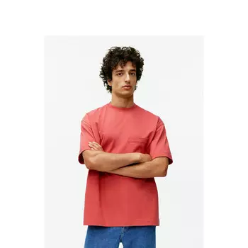 Футболка мужская Arket с короткими рукавами, красный