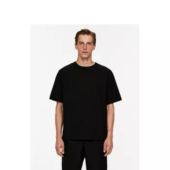Футболка мужская Arket с круглым вырезом, черный