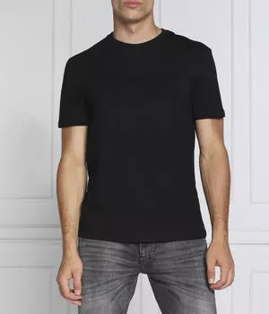 Футболка мужская Armani Exchange базовая однотонная, черный