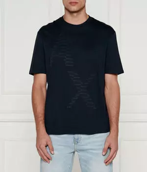 Футболка мужская Armani Exchange с логотипом, синий