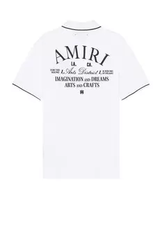 Футболка мужская Arts District Polo Amiri, белый