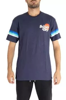 Футболка Мужская ATLANTIC NAVY SUPERDRY, темно-синий