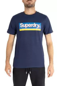 Футболка Мужская ATLANTIC NAVY SUPERDRY, темно-синий