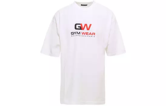 Футболка мужская Balenciaga, белый