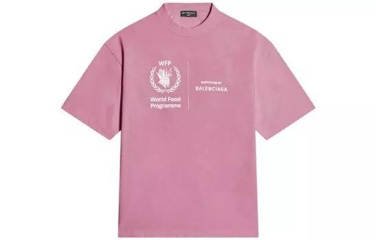 Футболка мужская Balenciaga, розовый