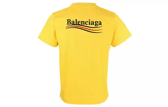 Футболка мужская Balenciaga, желтый