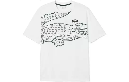 Футболка мужская белая/001 Lacoste, белый