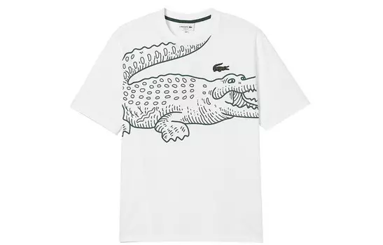 Футболка мужская белая/001 Lacoste, белый