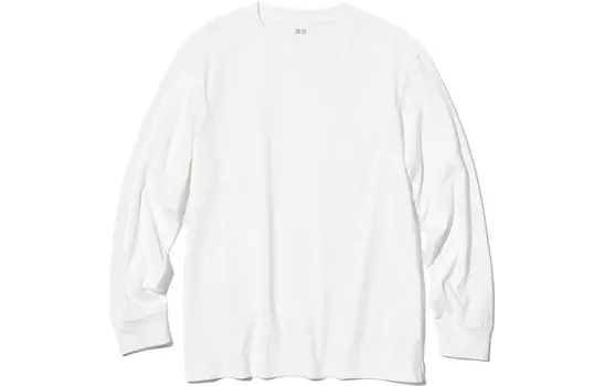 Футболка мужская белая -00 Uniqlo, белый