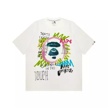 Футболка мужская белая Aape, белый