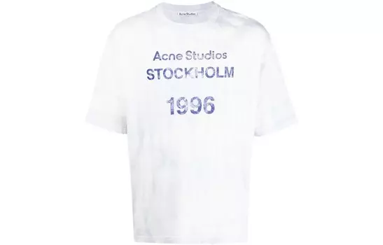 Футболка мужская белая Acne Studios, белый