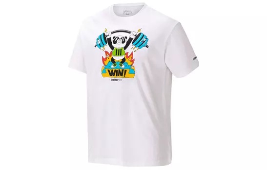 Футболка мужская белая Adidas Neo, белый