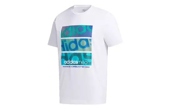 Футболка мужская белая Adidas Neo, белый