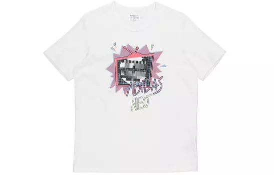 Футболка мужская белая Adidas Neo, белый