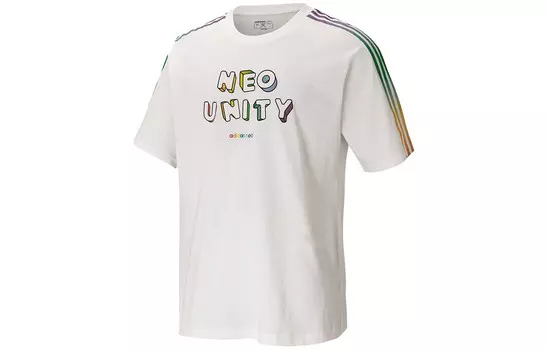 Футболка мужская белая Adidas Neo, белый