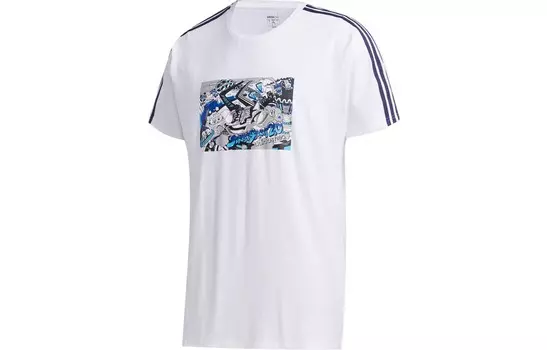 Футболка мужская белая Adidas Neo, белый