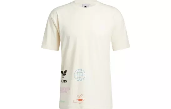 Футболка мужская белая Adidas Originals, белый