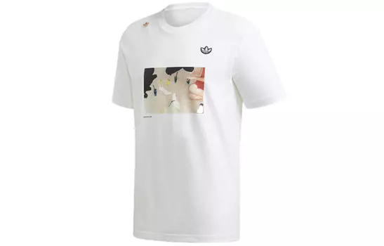 Футболка мужская белая Adidas Originals, белый