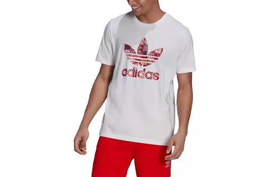 Футболка мужская белая Adidas Originals, белый