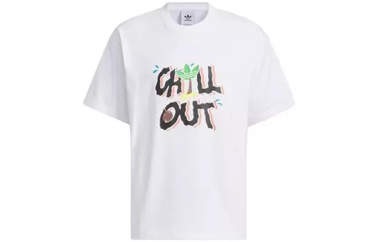Футболка мужская белая Adidas Originals, белый