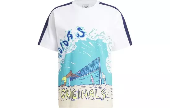 Футболка мужская белая Adidas Originals, белый