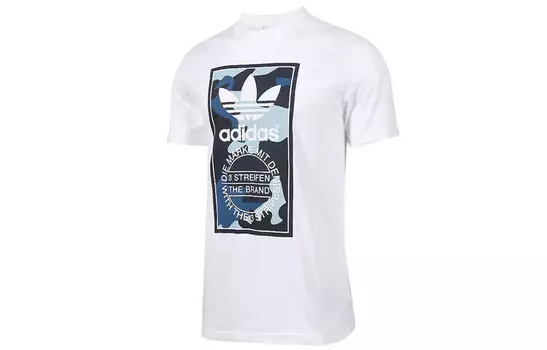 Футболка мужская белая Adidas Originals, белый