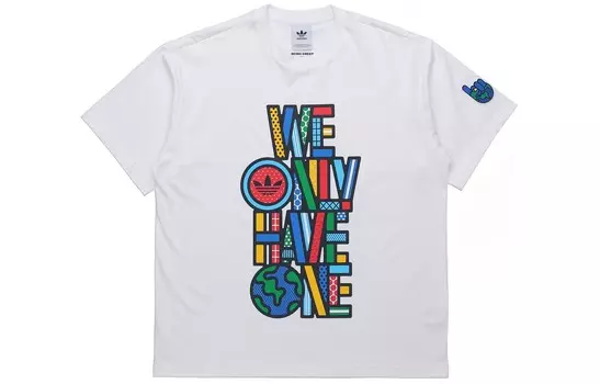 Футболка мужская белая Adidas Originals, белый