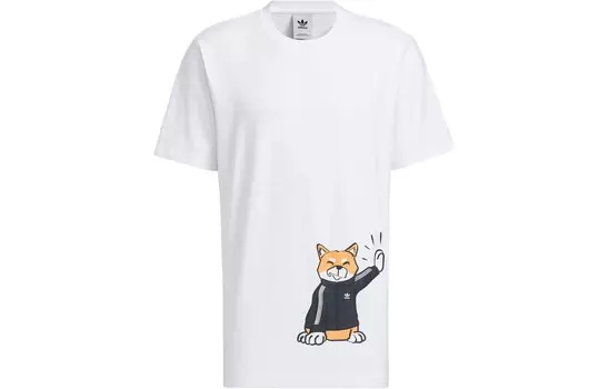 Футболка мужская белая Adidas Originals, белый