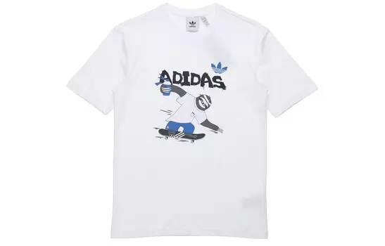 Футболка мужская белая Adidas Originals, белый