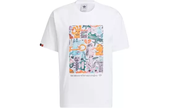 Футболка мужская белая Adidas Originals, белый