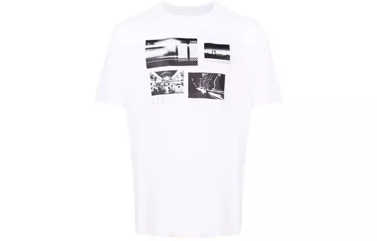 Футболка мужская белая Armani Exchange, белый