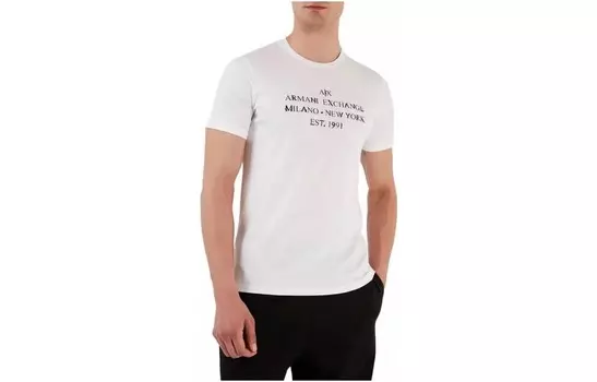 Футболка мужская белая Armani Exchange, белый