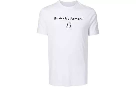 Футболка мужская белая Armani Exchange, белый