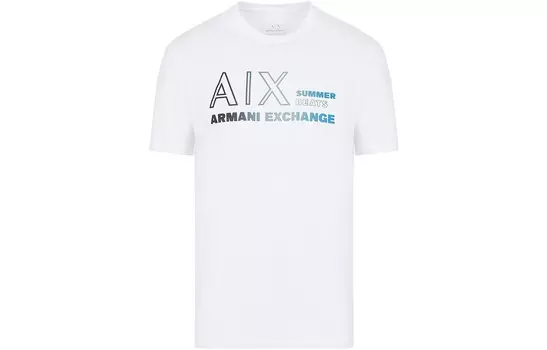 Футболка мужская белая Armani Exchange, белый