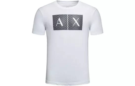 Футболка мужская белая Armani Exchange, белый