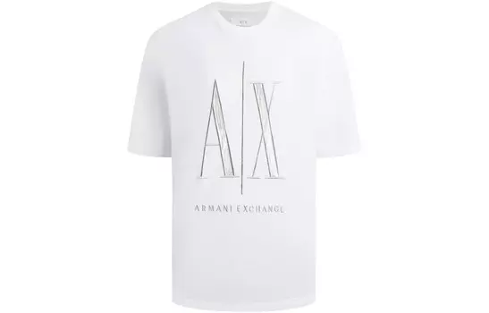 Футболка мужская белая Armani Exchange, белый