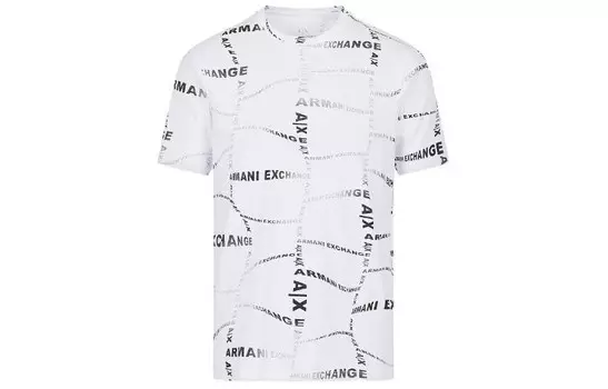 Футболка мужская белая Armani Exchange, белый