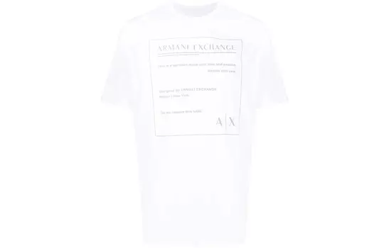 Футболка мужская белая Armani Exchange, белый