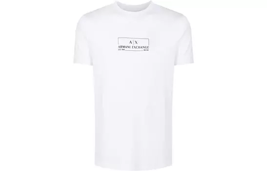 Футболка мужская белая Armani Exchange, белый