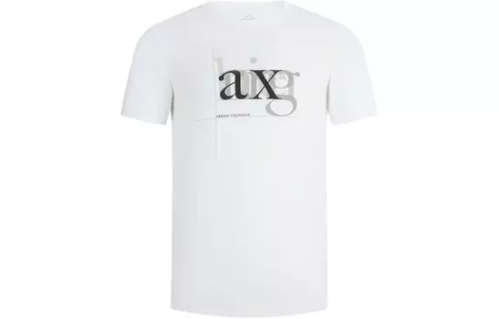 Футболка мужская белая Armani Exchange, белый