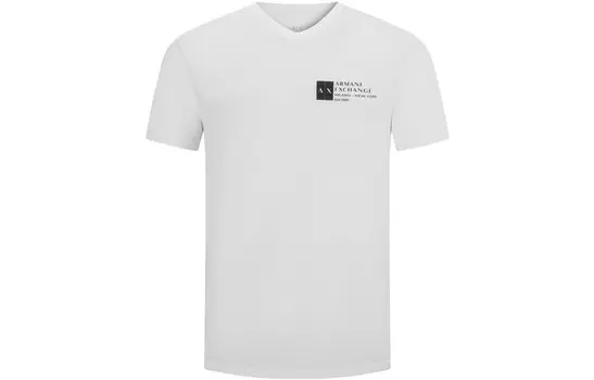 Футболка мужская белая Armani Exchange, белый