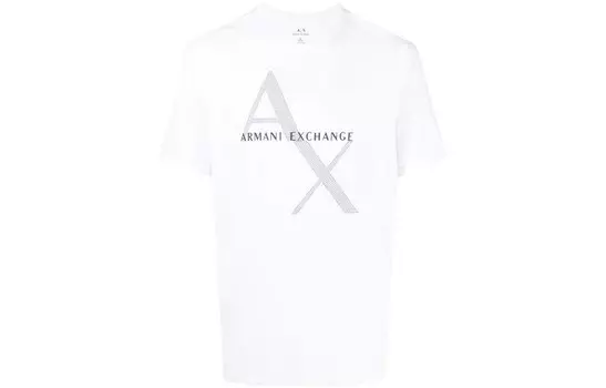 Футболка мужская белая Armani Exchange, белый
