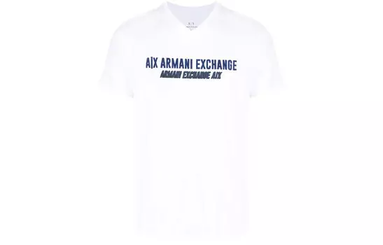 Футболка мужская белая Armani Exchange, белый